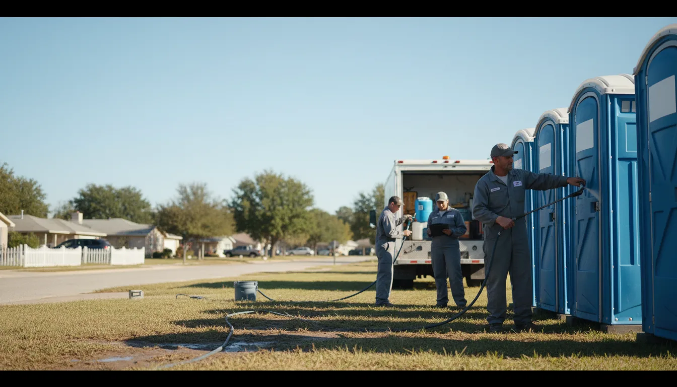 Long-Term Portable Toilet Rental in Camak, GA near me